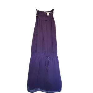 WHBM Dark Purple Romper skirt